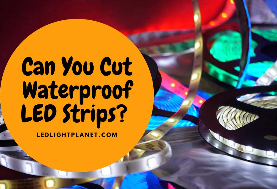 Can You Cut Waterproof LED Strips?